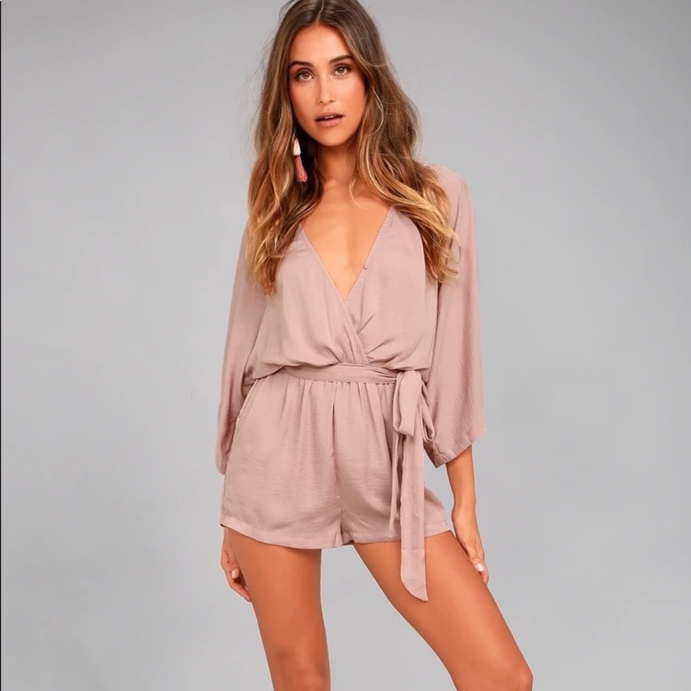 Mauve Romper